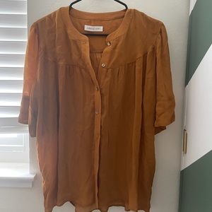 Amour vert golden blouse top